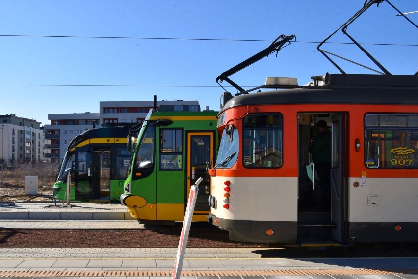 Testy dowiodły, że trasa tramwaju na Naramowice, do ul....