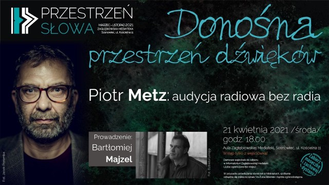 Piotr Metz będzie gościem Zagłębiowskiej Mediateki