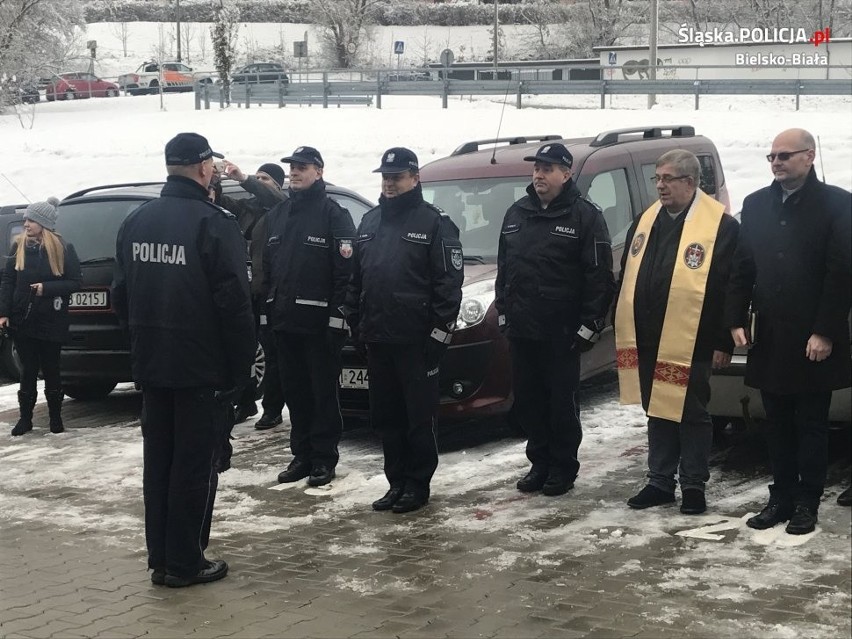 Nowe radiowozy bielskich policjantów