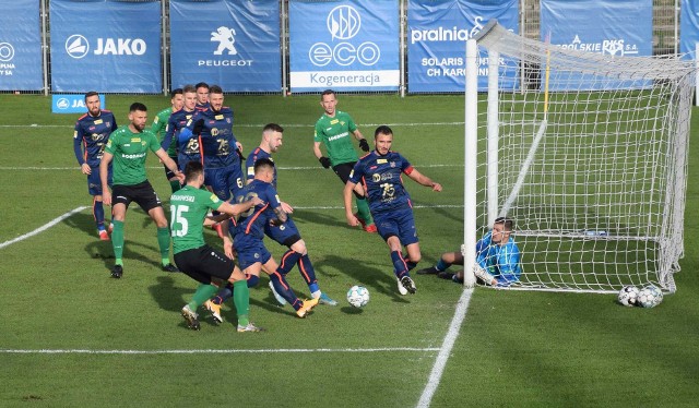 Odra Opole - Górnik Łęczna 1-1.