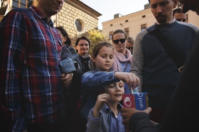 Tak wyglądała zbiórka PAH przed kościołem dominikanów w 2019 roku