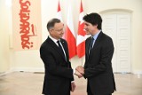 Premier Kanady Justin Trudeau spotkał się z prezydentem Andrzejem Dudą i premierem Donaldem Tuskiem 