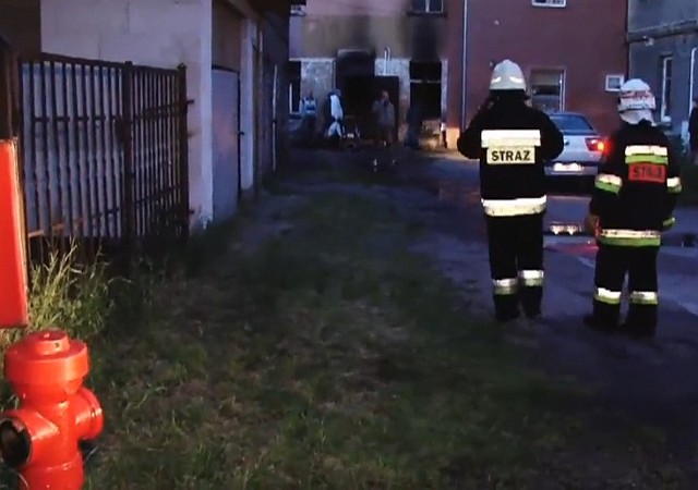 Pożar wybuchł po północy w Czerwieńsku.