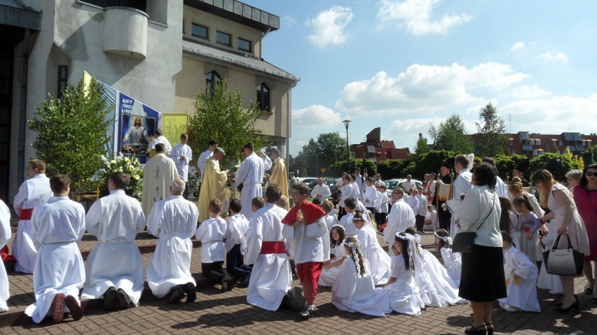 Boże Ciało w parafii św. Jadwigi Śląskiej w Tychach