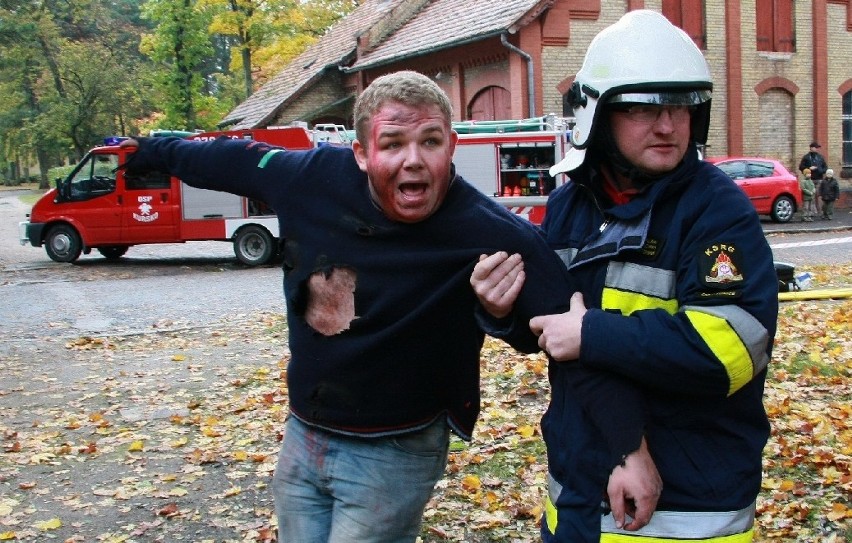 W drugim dniu manewrów Michał Owsiak wcielił się w dyrektora...