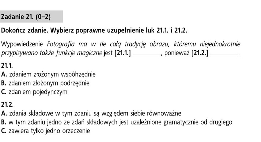 Egzamin ósmoklasisty 2019. [15.12]Język polski - PRÓBNY EGZAMIN ÓSMOKLASISTY Z GWO [PYTANIA I ODPOWIEDZI]