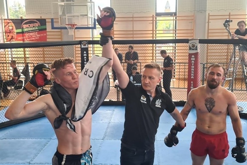Miłosz Kruk i Oskar Rembak złotymi medalistami mistrzostw Polski w MMA