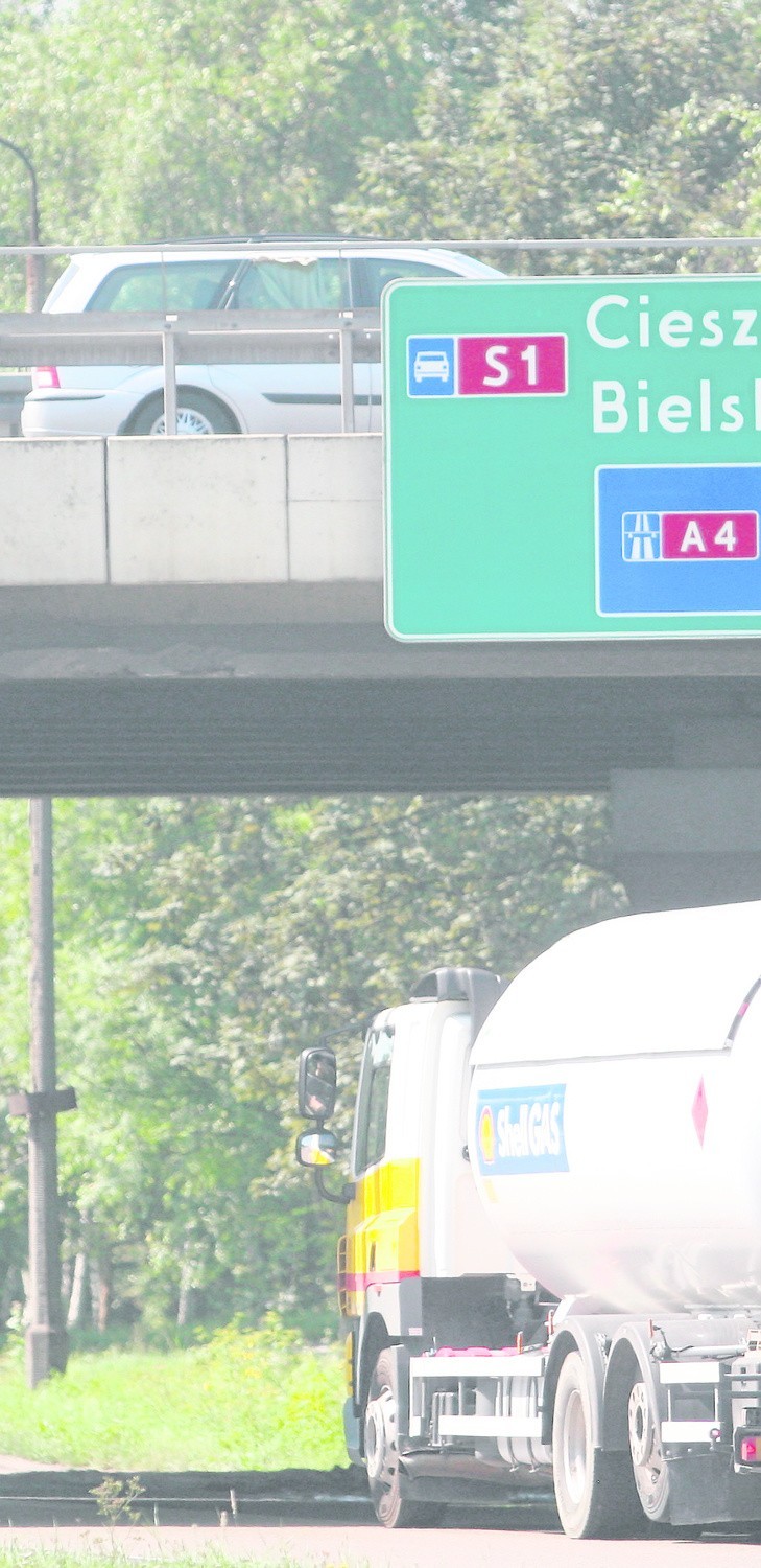 Autostrada A1 kończy się w Ożarowicach/Pyrzowicach. Trasę do...