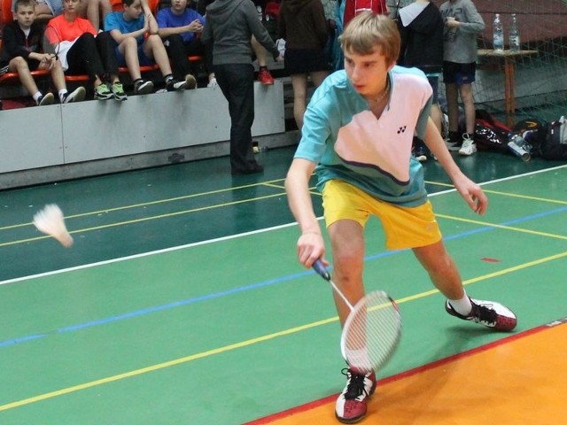 Robert Cybulski będzie chciał pokazać wszystkie swoje najlepsze umiejętności badmintonowe na szwajcarskich kortach. 