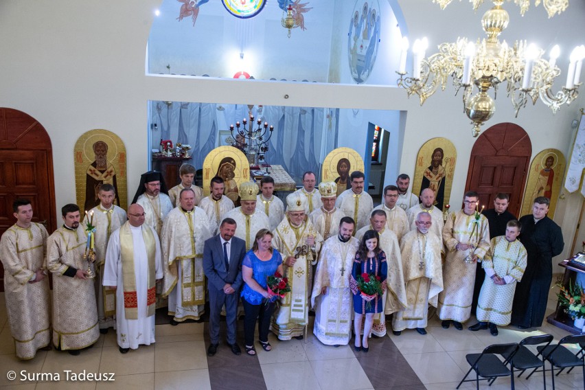 W stargardzkiej cerkwi po raz pierwszy wyświęcony został kapłan. Ojcu Mateuszowi towarzyszyła żona Anna [ZDJĘCIA]