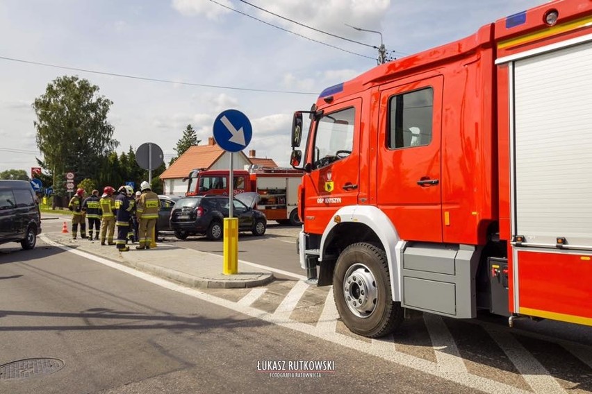 Kierowcy opuścili samochody o własnych siłach jeszcze przed...