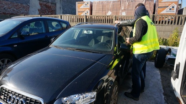 Skradzione we Włoszech auto znaleziono w Żarkach