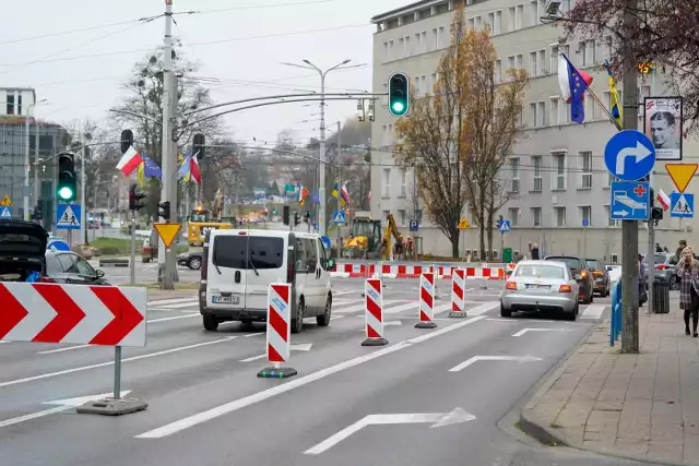 Prace drogowa w Gdańsku. Zamknięcie skrzyżowania ulic  3 Maja i Nowe Ogrody