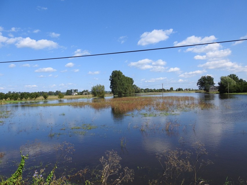 Powódź w gminie Pacanów. Fala kulminacyjna na Kanale Strumień. Ucierpiało 400 gospodarstw