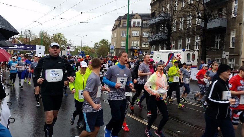 9. Poznań Półmaraton: Wyniki z poszczególnych punktów