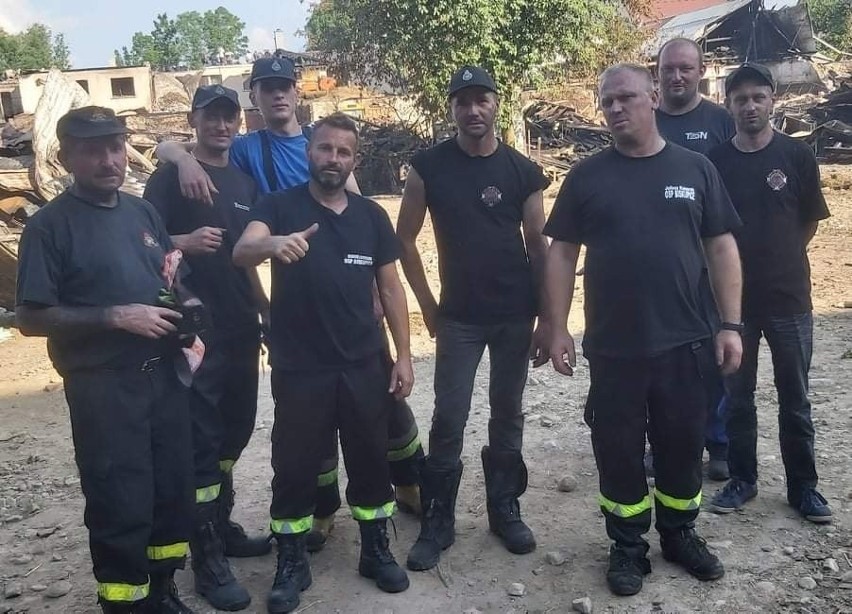 Strażacy z trzech jednostek OSP w gminie Biskupice: z...