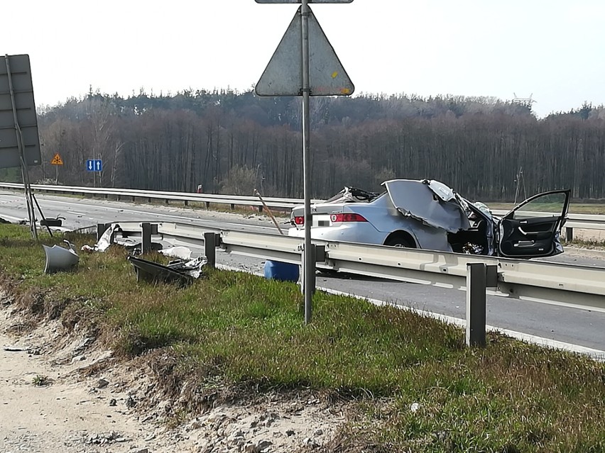 Groźny wypadek w Kozłowie na obwodnicy Świecia. W sobotę (30...