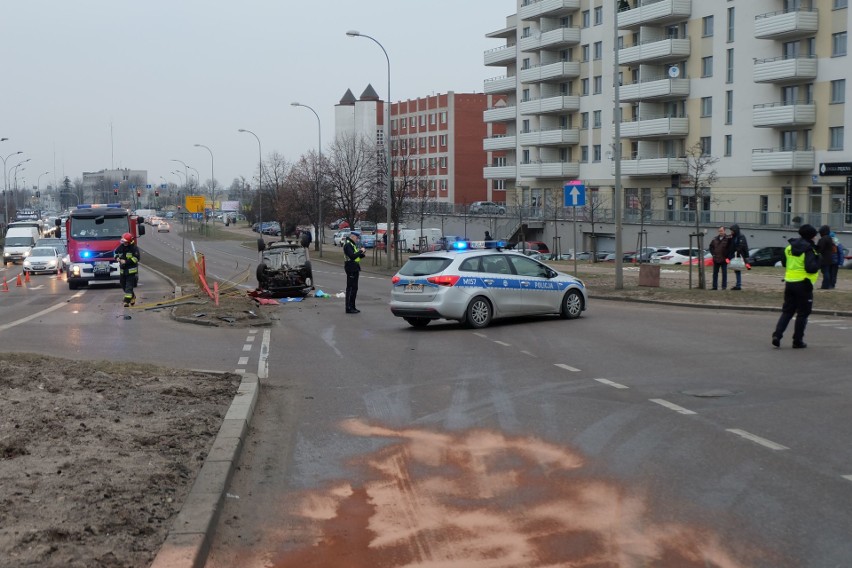 Potrącenie na ul. Żeromskiego w Białymstoku. Citroen wjechał...