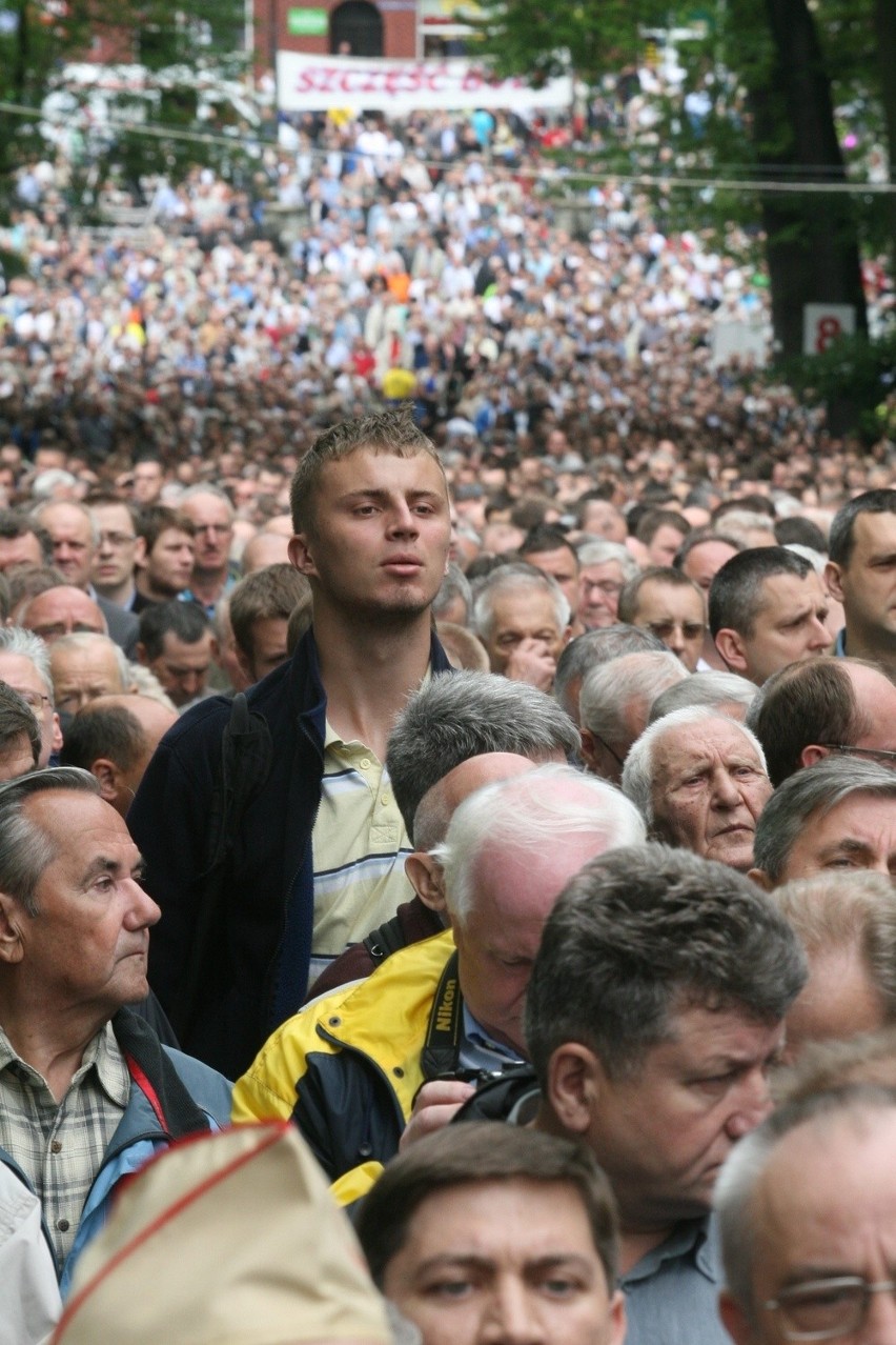 Pielgrzymka mężczyzn do Piekar Śląskich 2014 w obiektywie DZ