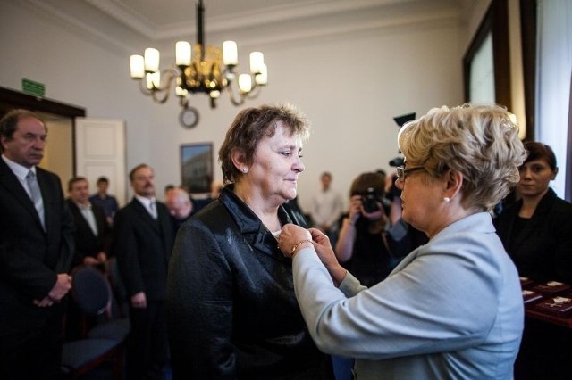 Maria Maciaszczyk, była wiceprezydent miasta dostała  Krzyż Kawalerski Orderu Odrodzenia Polski.