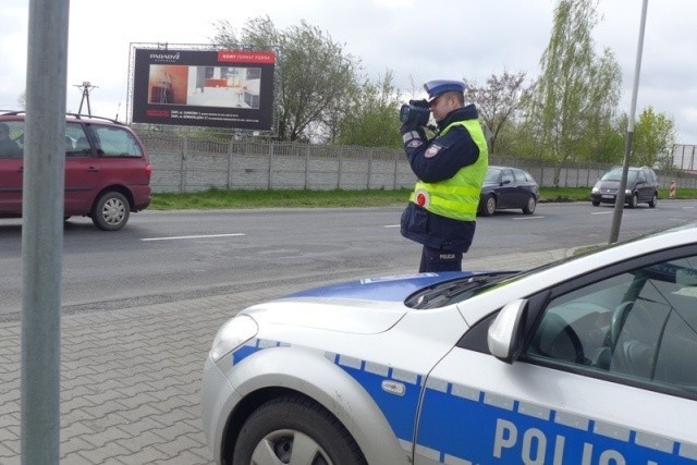 Policyjna akcja na drogach powiatu żarskiego.