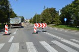 Ulica Okulickiego w Stalowej Woli po modernizacji jeszcze oficjalnie nie otwarta, ale już przejezdna
