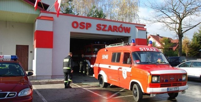 Rozbudowa siedziby OSP w Szarowie ma trwać dwa lata