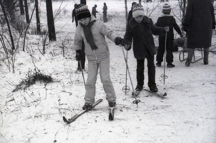 Zwykły zimowy dzień w Rybniku....w latach 80 XX wieku