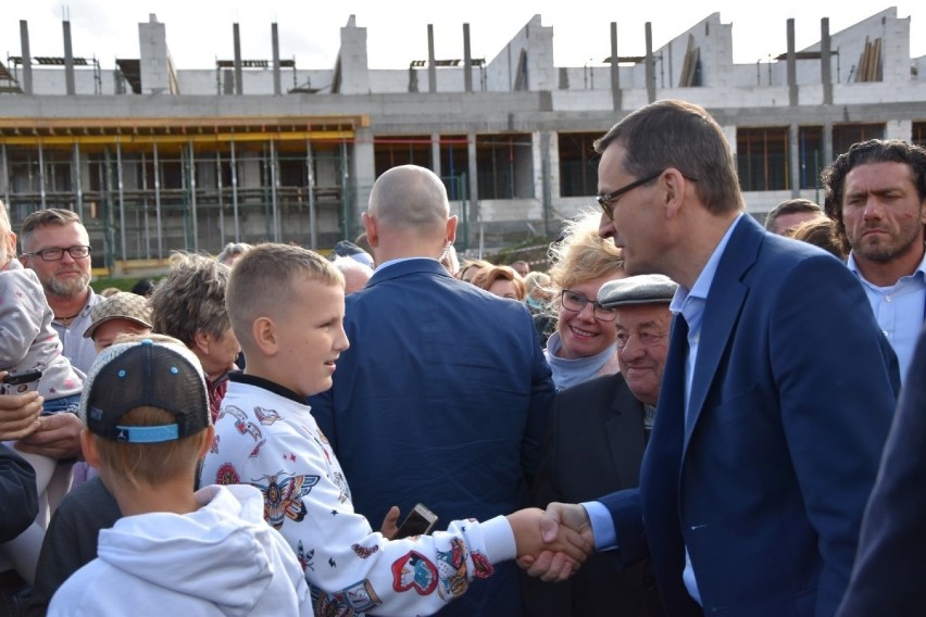 Premier Mateusz Morawiecki wziął udział w Wakacyjnym Pikniku...