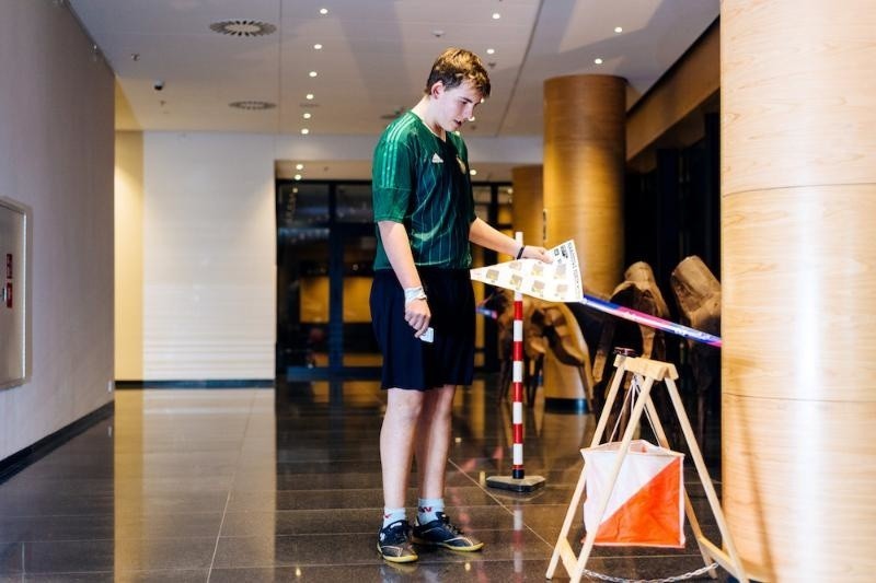 Biegi na orientację. Zwiedzali w pośpiechu Narodowe Forum Muzyki, które staje się obiektem sportowym