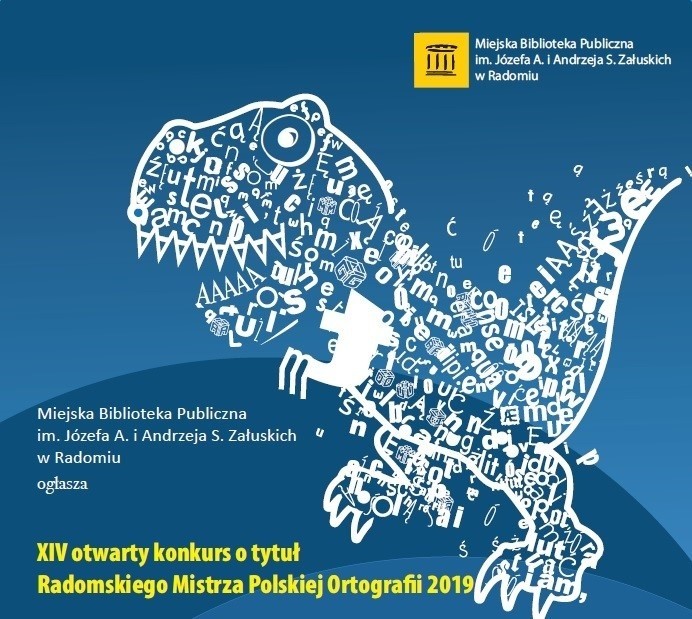 Biblioteka zaprasza na konkurs o tytuł Radomskiego Mistrza Polskiej Ortografii 
