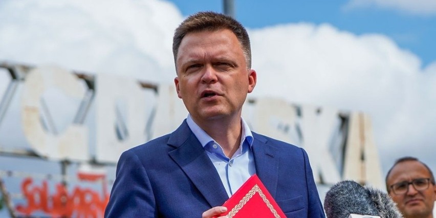 Szymon Hołownia odwiedził Gdańsk w czwartek, 19.08.2021 r....