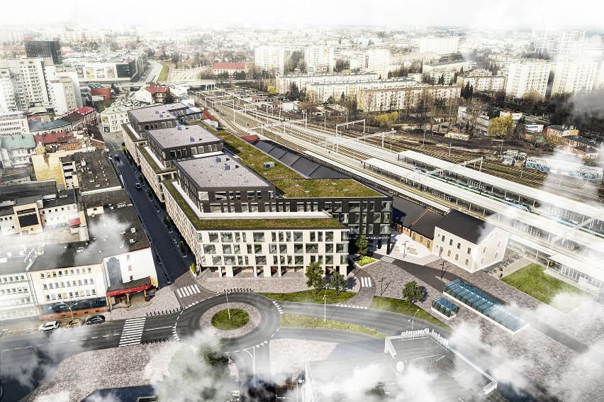Jest pomysł na nowy dworzec PKS w Rzeszowie. A nad nim: mieszkania, galeria handlowa czy usługi i potężny parking [WIZUALIZACJE]
