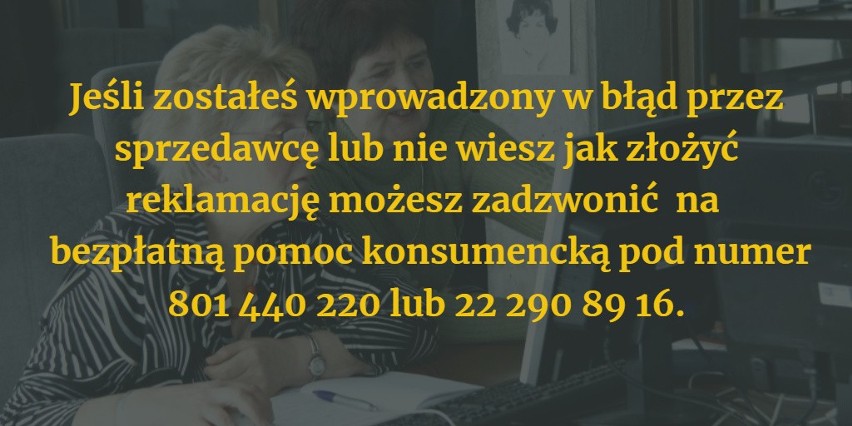 Jak nie dać się oszukać i gdzie szukać pomocy?...