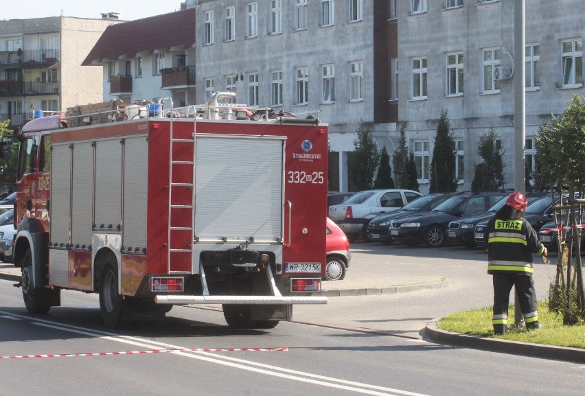 Alarm bombowy w radomskiej skarbówce