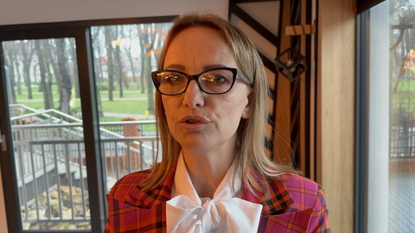 Magdalena Łacna, kandydatka na burmistrza Bochni z ramienia...
