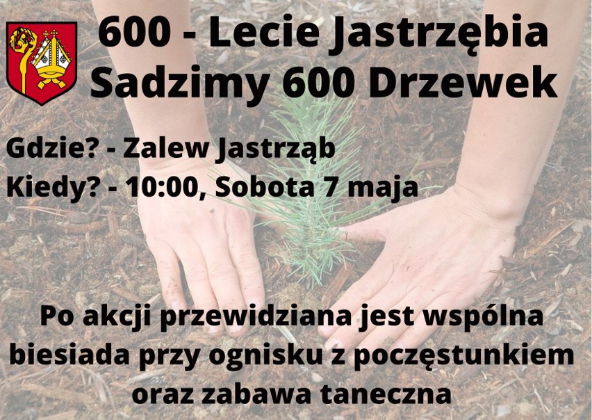 W gminie Jastrząb będzie posadzonych 600 drzewek. Wszystko z okazji jubileuszu