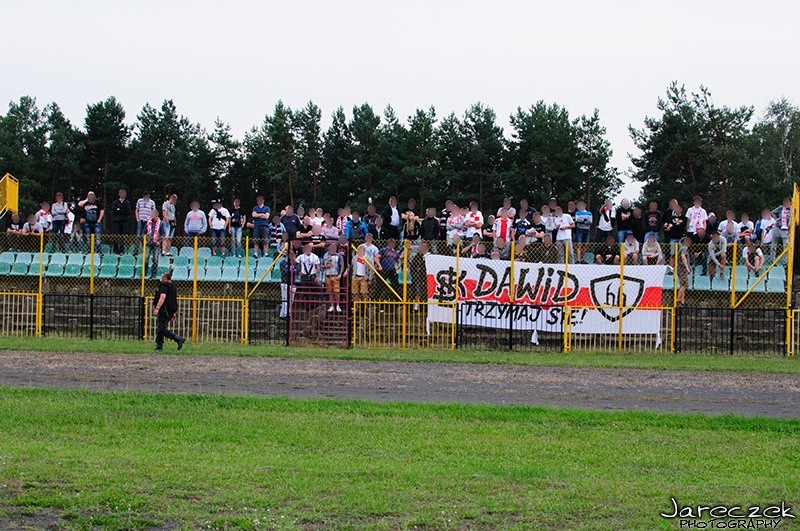 Kibice Łódzkiego Klubu Sportowego dopingowali w piątkowy...