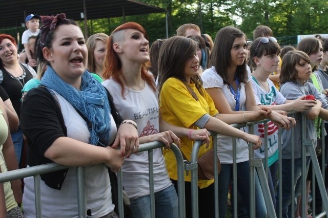 Publiczność na koncercie charytatywnym w Kluczborku