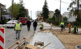 Trwa remont ulicy Wardyńskiego w Ostrowcu. W przyszłym tygodniu kolejne utrudnienia [ZDJĘCIA]
