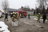 Pożar w budynku socjalnym w Centrum Rzeźby Polskiej w Orońsku? Strażacy brali udział w ćwiczeniach. Zobacz zdjęcia
