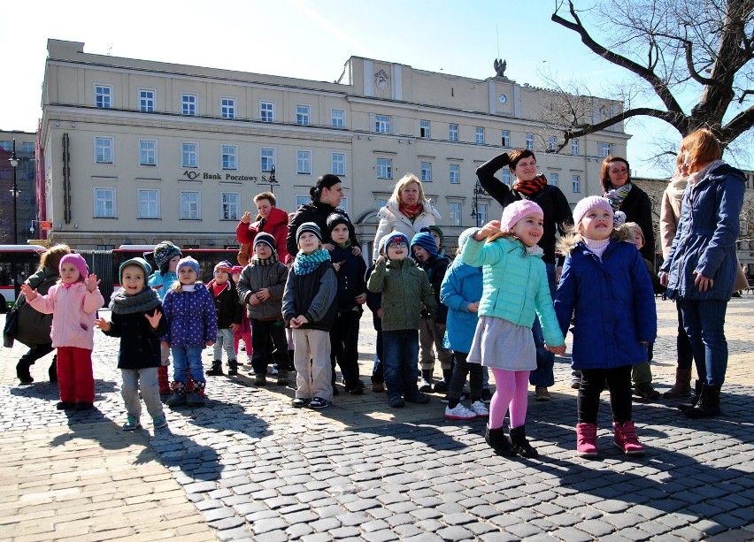 W piątek maluchy z Przedszkola "Zacisze" zamiast topienia...