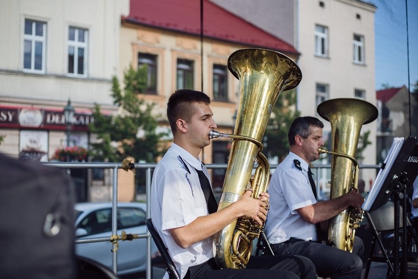 Orkiestra Dęta "Dobczyce" pod batutą Józefa Manieckiego