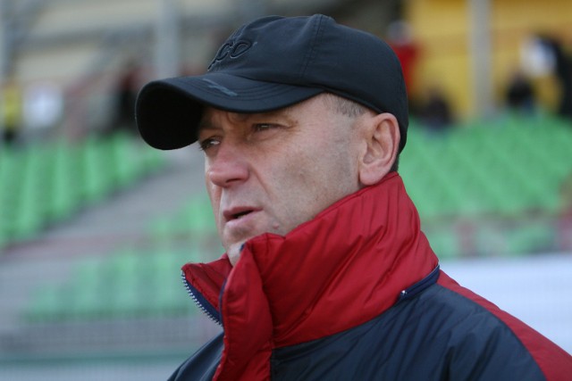 Trener Ryszard Wieczorek