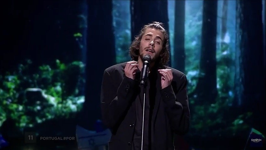 Salvador Sobral "Amar Pelos Dois" (Portugalia) wygrał...