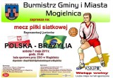 Siatkarski mecz Polska-Brazylia w Mogielnicy!