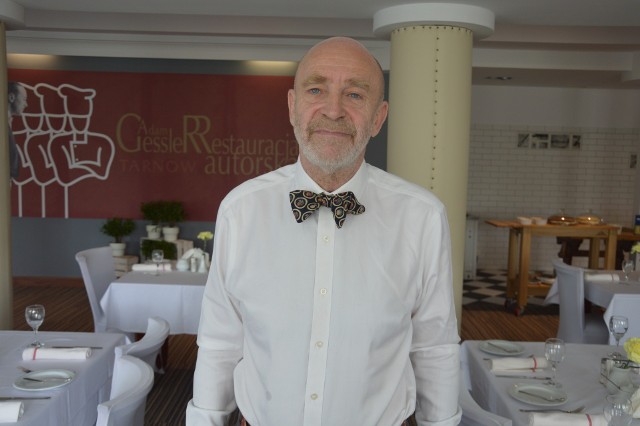 Adam Gessler firmuje swym nazwiskiem restaurację w Hotelu Pod Dębem