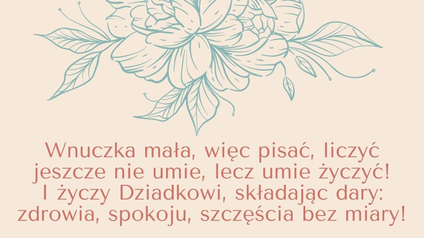 Życzenia na Dzień Dziadka 2021....