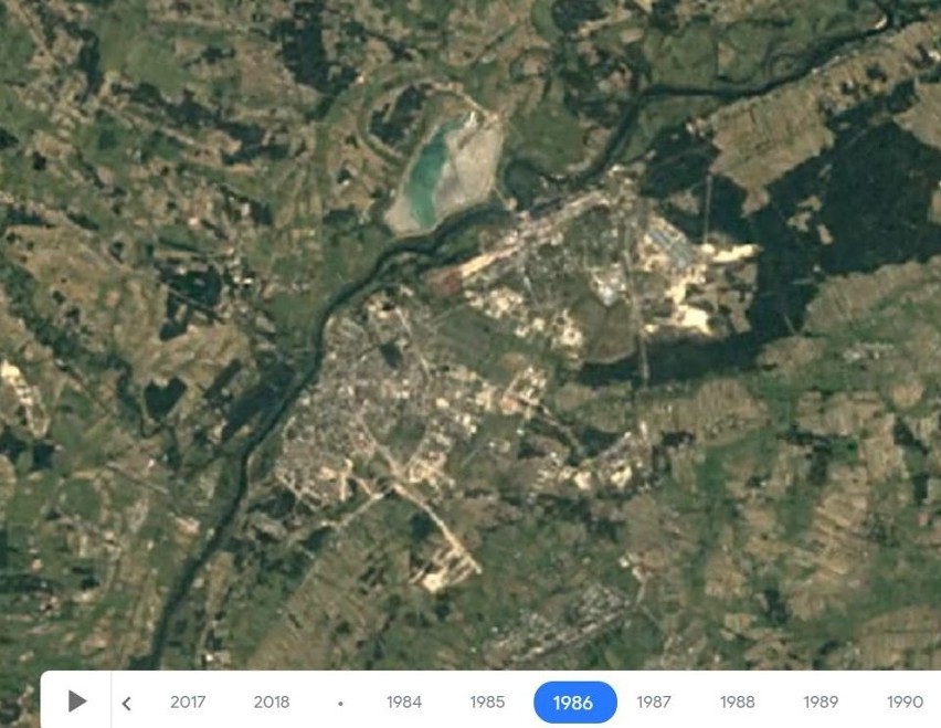 Ostrołęka/Ostrów Maz./Maków Maz. Zobacz jak zmieniały się miasta w naszym regionie. Widok z… kosmosu