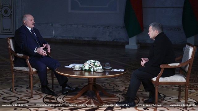 Alaksandr Łukaszenka udzielił wywiadu telewizyjnego znanemu prezenterowi rosyjskiej telewizji